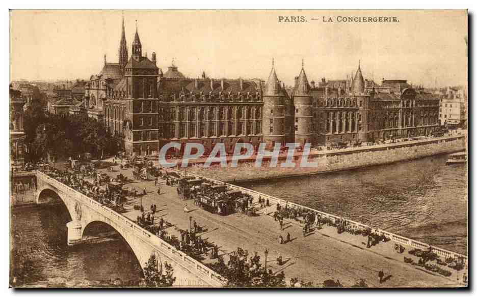 Paris CPA La conciergerie 