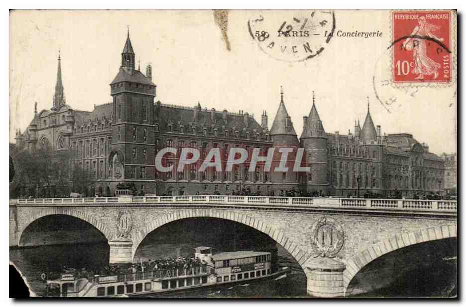 Paris — La Conciergerie — éditeur non visible