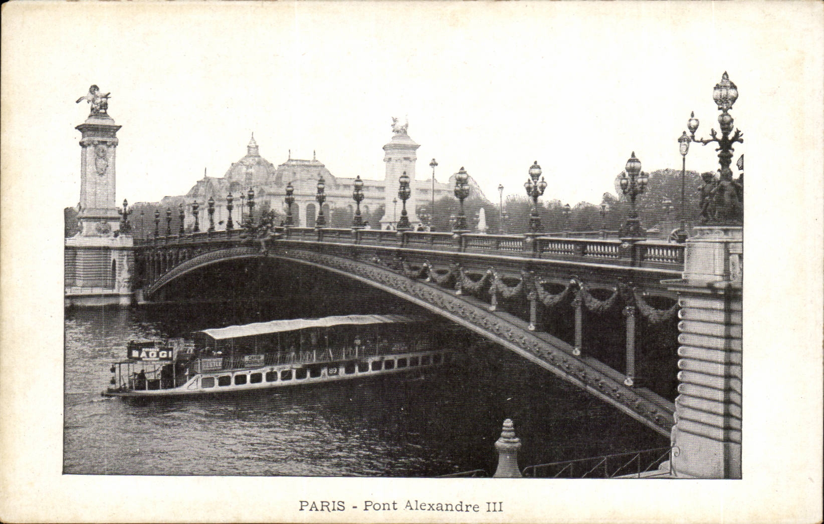 Paris CPA Le pont Alexandre III