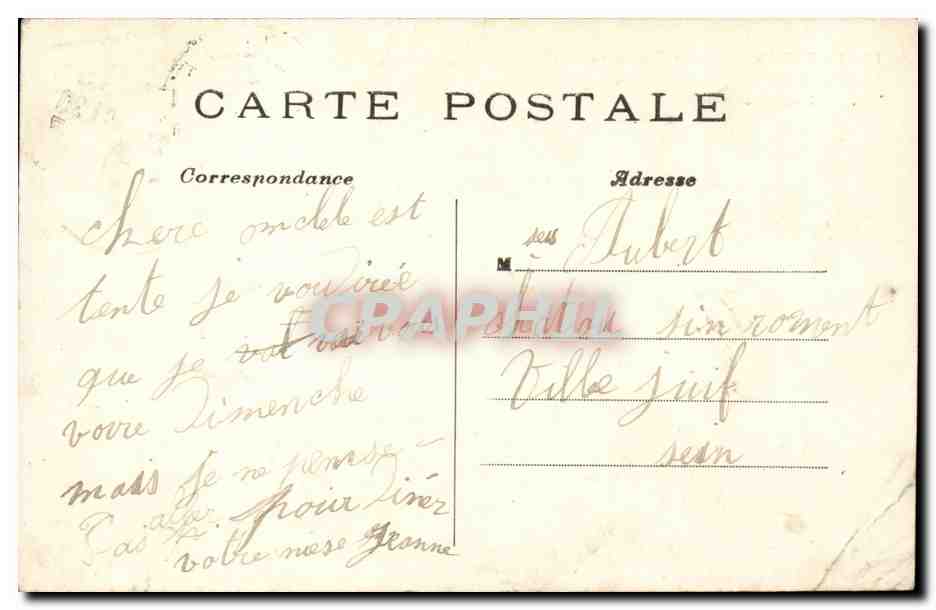 Paris CPA Le Trocadero et le pont d'iena — Rückseite
