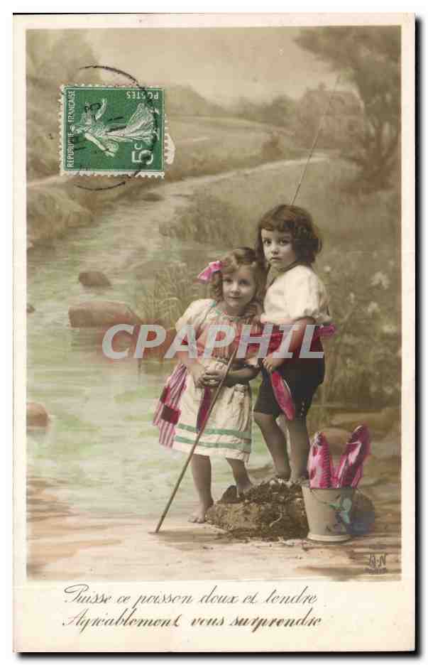 CPA Fantaisie Enfants