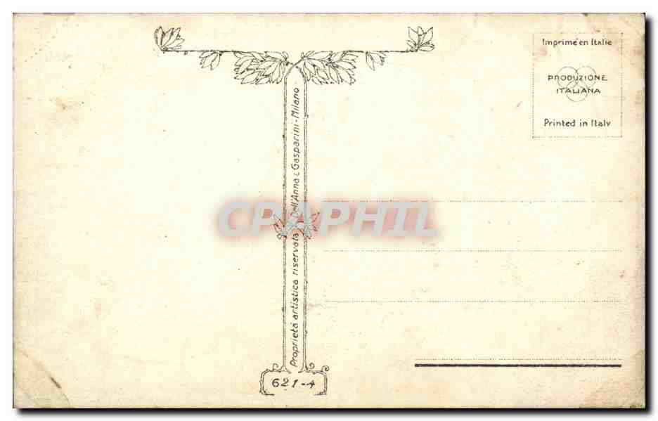 CPA Fantaisie Marine — Rückseite