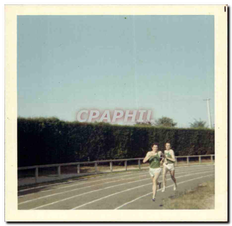 Photo Pamiers 1970 Rencontre de l' Allemagne Atlhetisme sport
