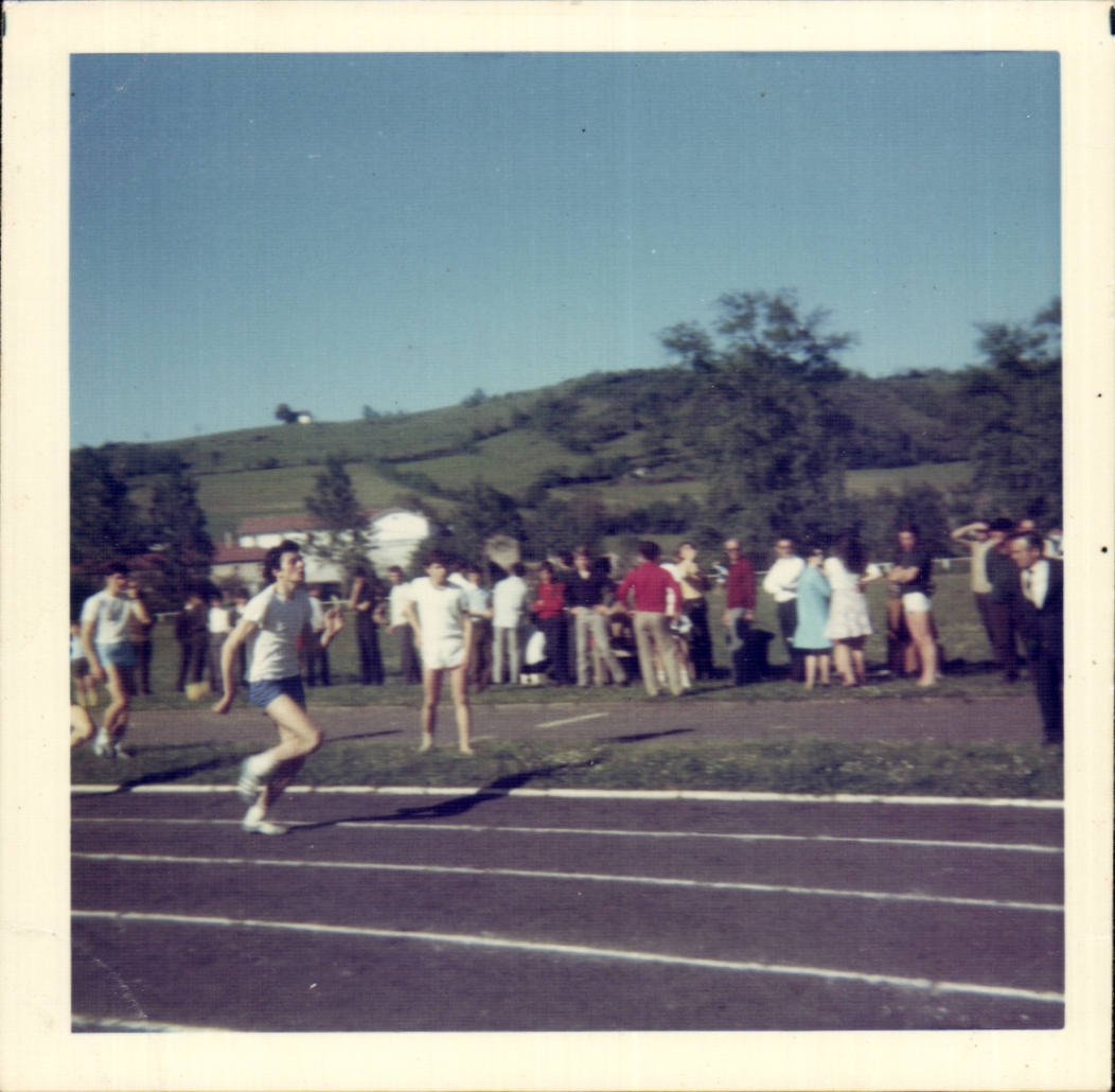 Photo Pamiers 1970 Rencontre de l' Allemagne Atlhetisme sport