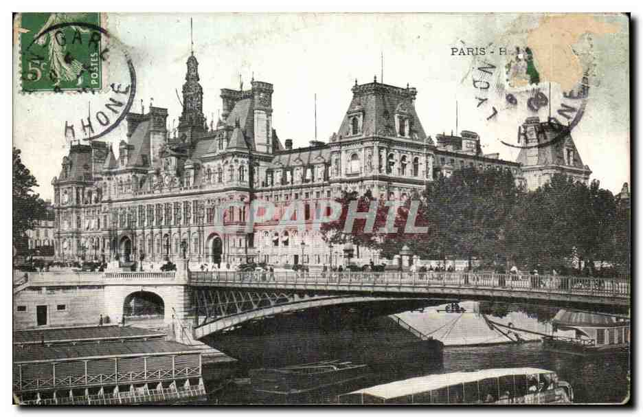 Paris CPA Hotel de ville