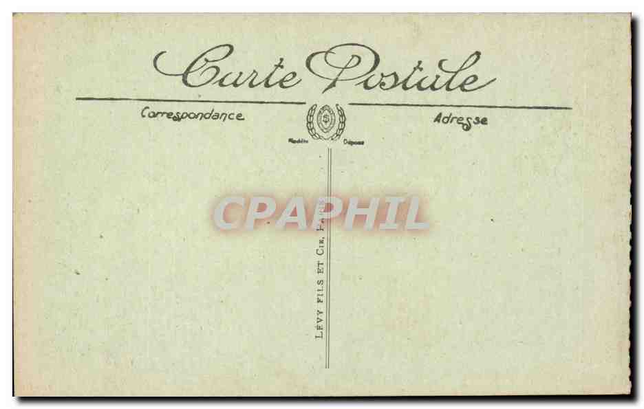 Paris CPA Notre DAme  — Rückseite
