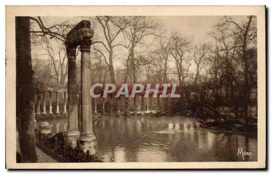 Paris CPA Parc Monceau