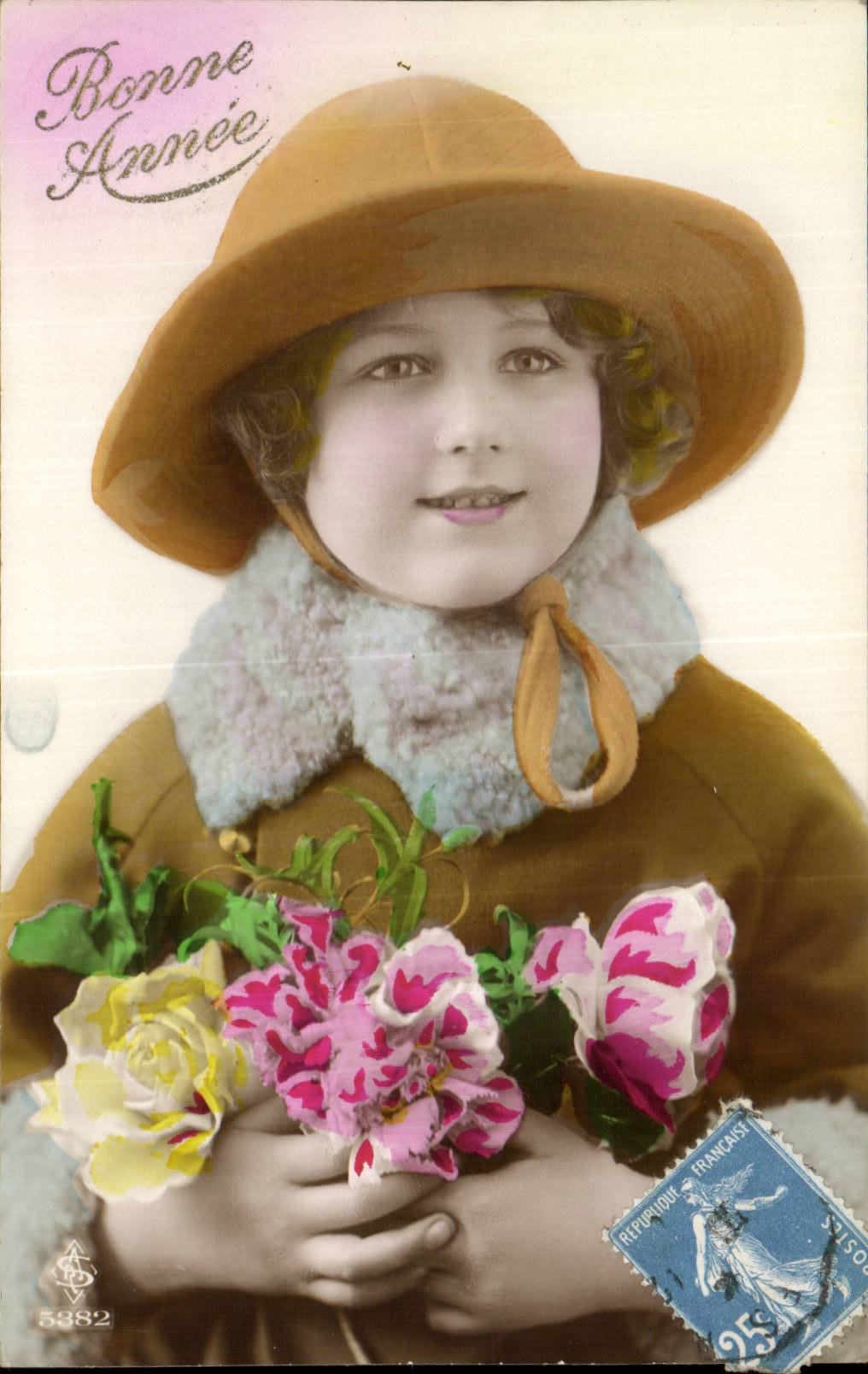 CPA Fantaisie Enfant Bonne anne