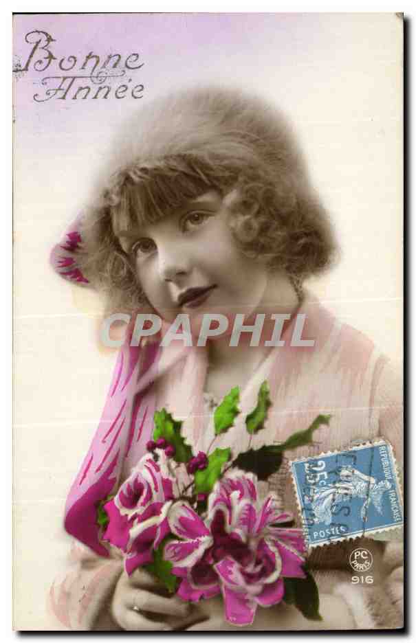 CPA Fantaisie Enfant Bonne anne