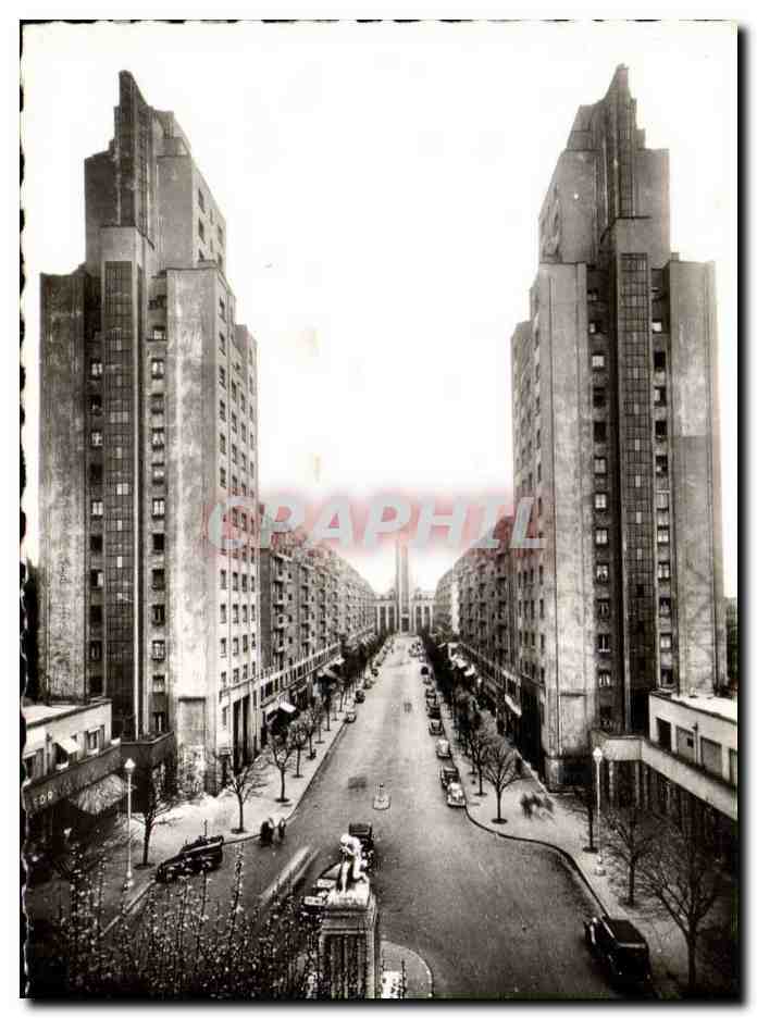 Villeurbanne - Les tours de la Cité des Gratte-ciel — CPAPHIL