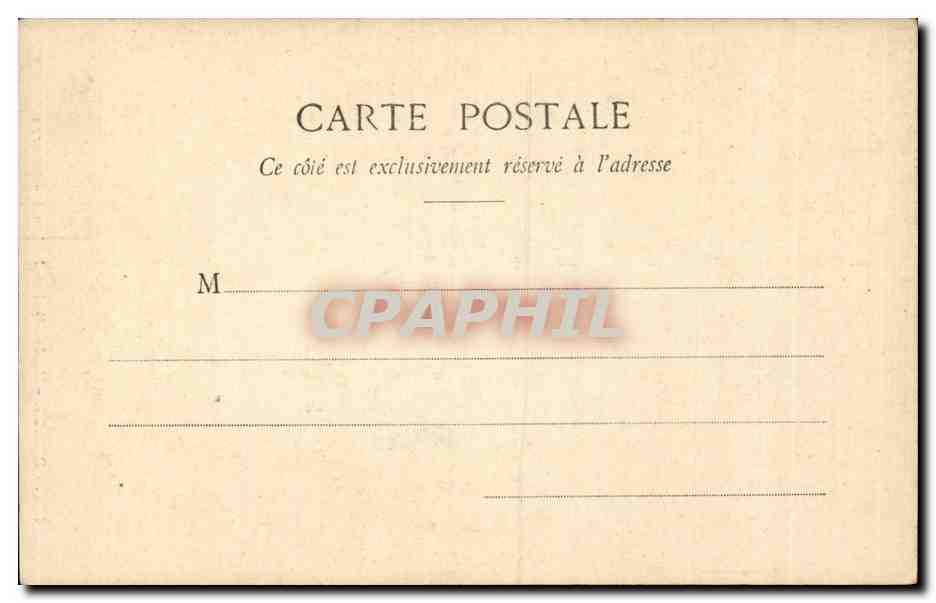 Paris CPA Eglise Saint Julien le Pauvre — Verso