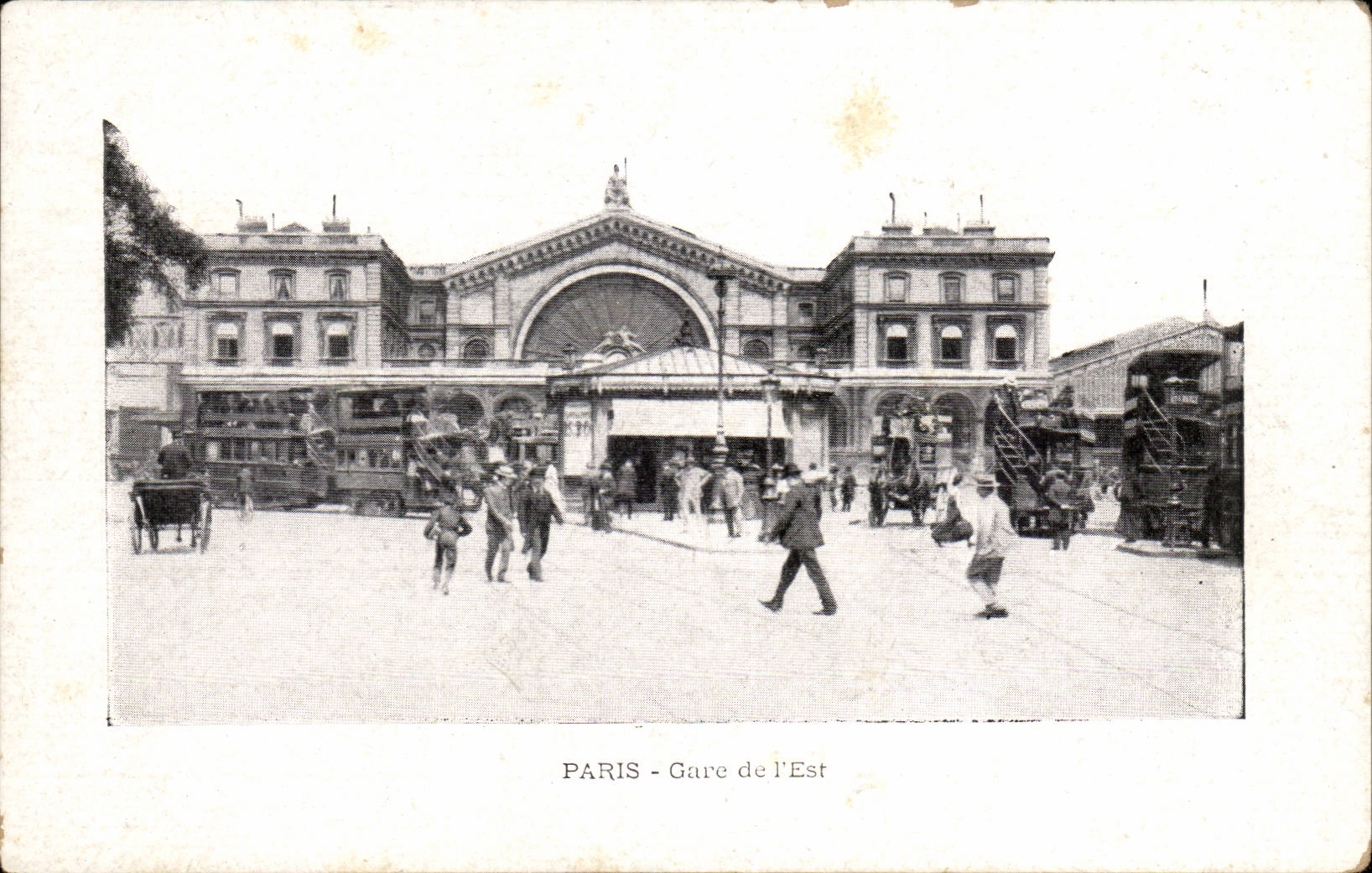 Paris CPA Gare de l'Est