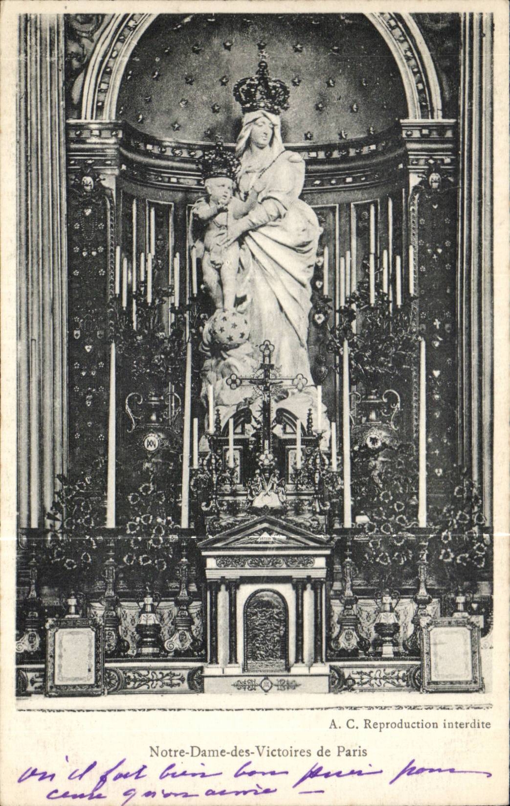 Paris CPA Notre DAme des Victoires 