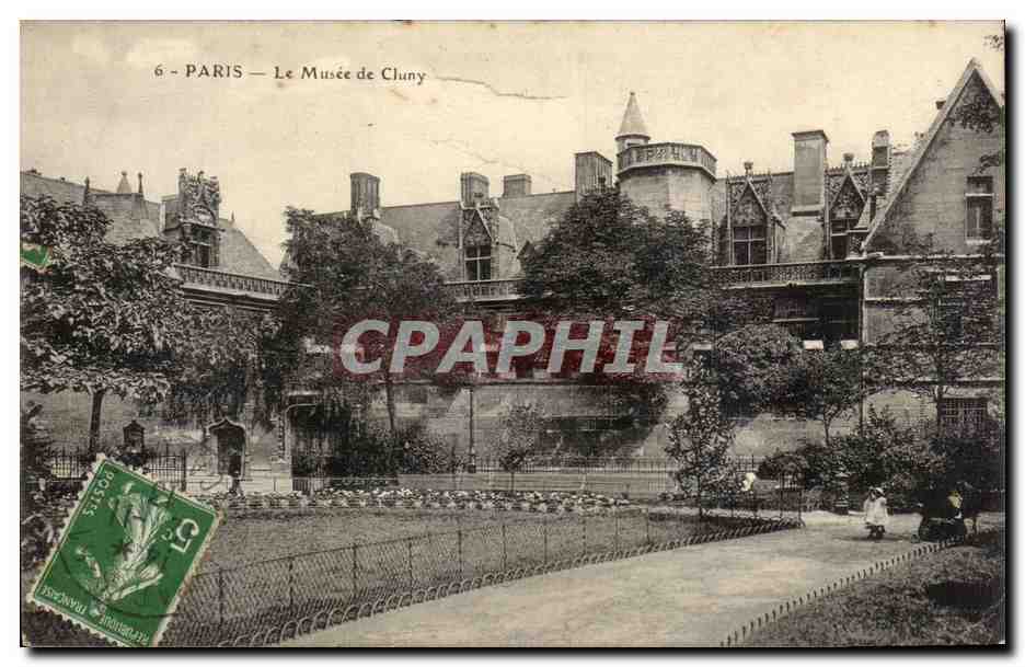 Paris CPA Musee de Cluny