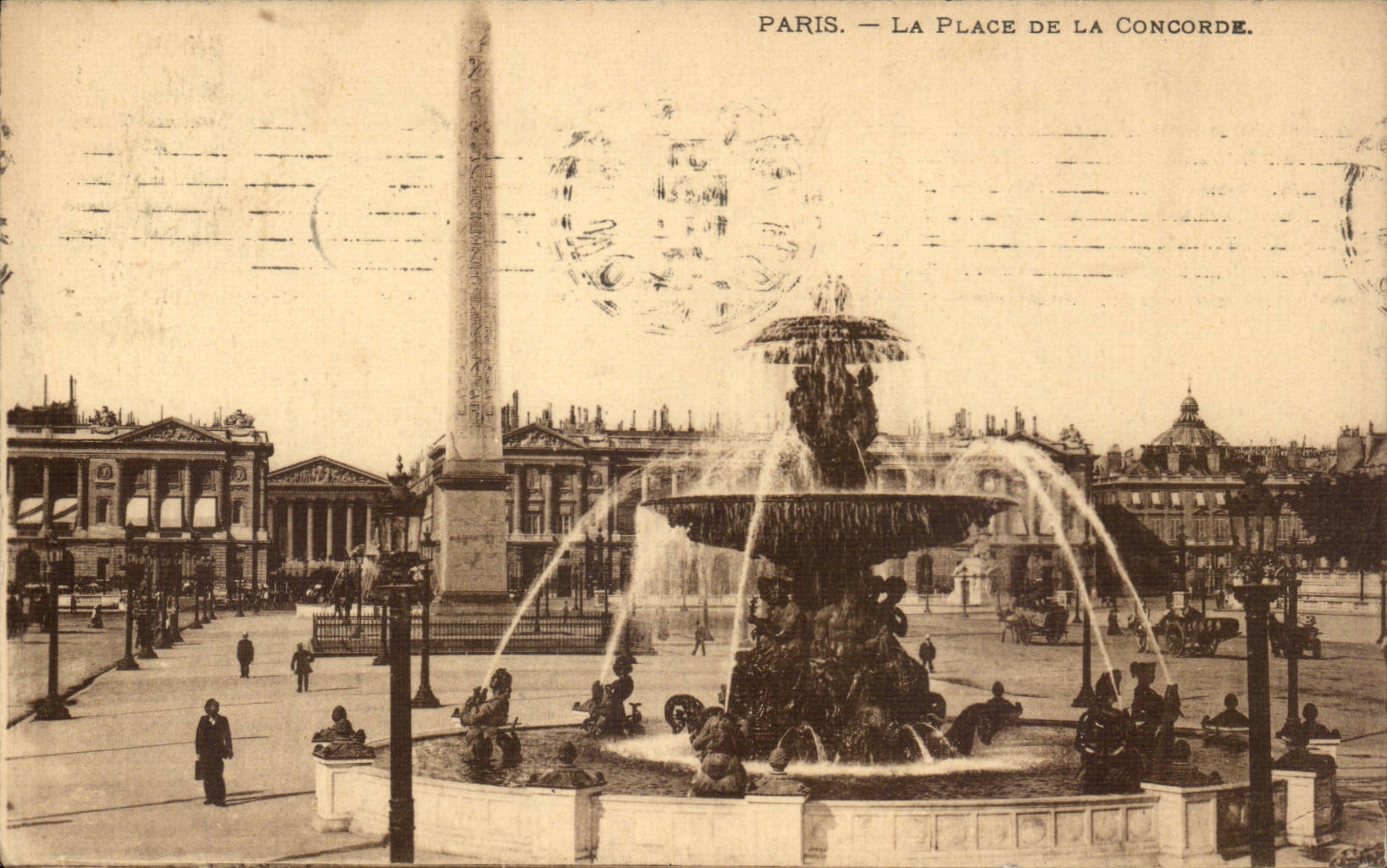 CPA Paris Place de la Concorde