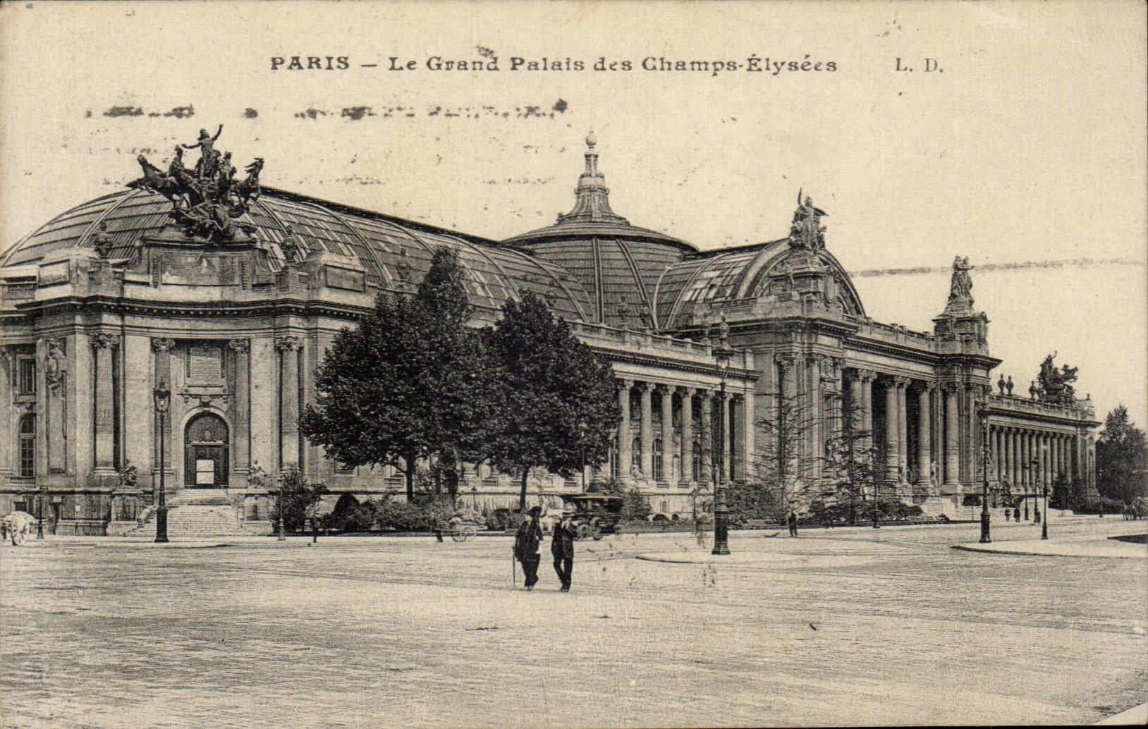 CPA Paris Grand palais des Champs Elysees