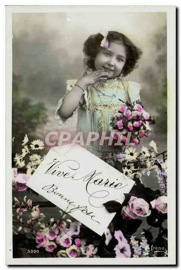 CPA Fantaisie Enfant Vive Ste marie 
