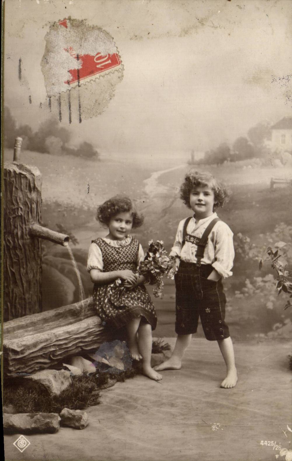 CPA Fantaisie Enfants