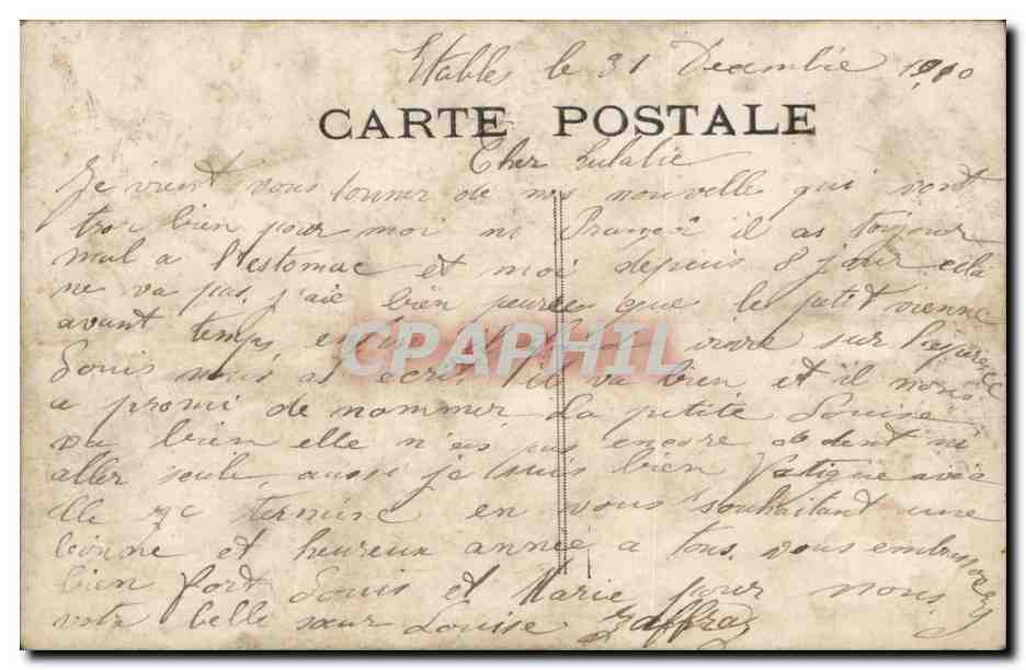 Jeune femme en robe élégante — tenant un bouquet de fleurs — éditeur BBM, n° 36 — Verso