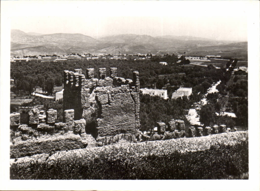 Maroc CPSM Taza Remparts et ville nouvelle