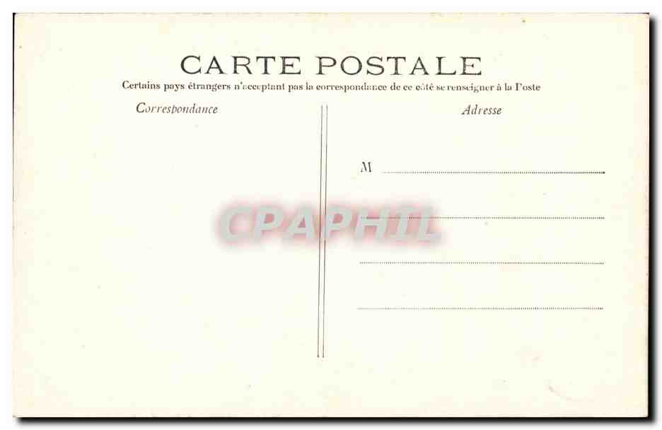 Paris CPA Le rond point des Champs Elysees — Verso