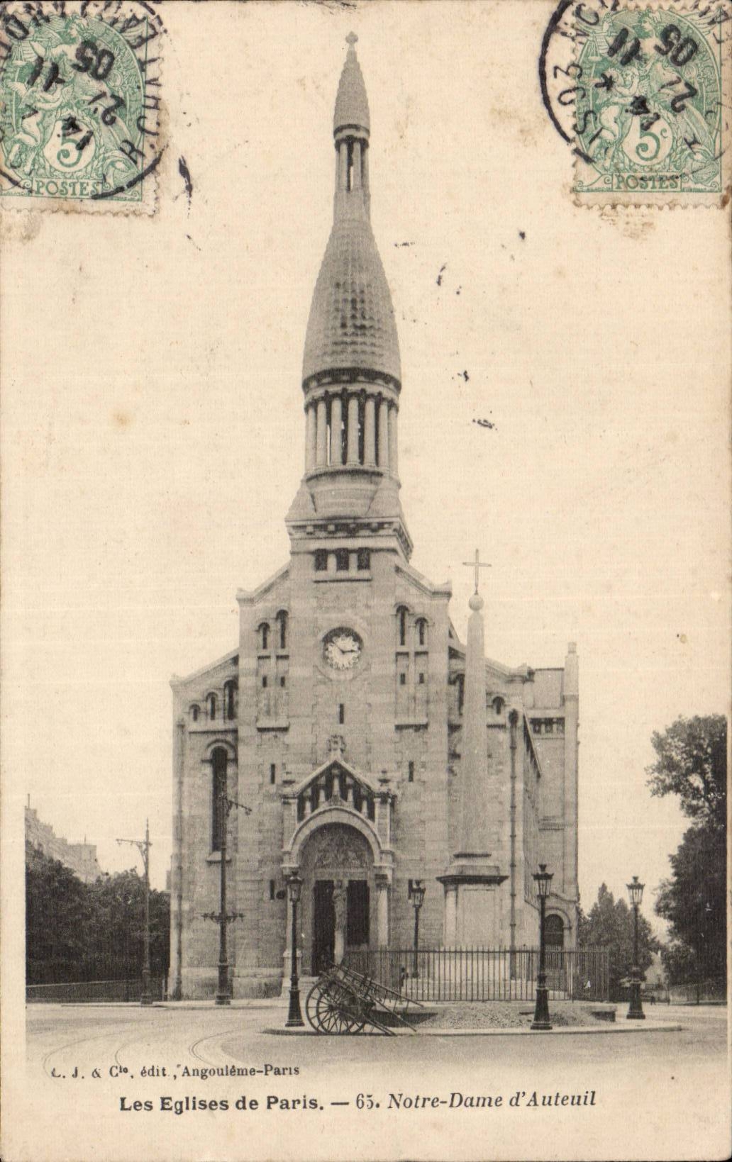 Paris CPA Notre DAme d'Auteuil