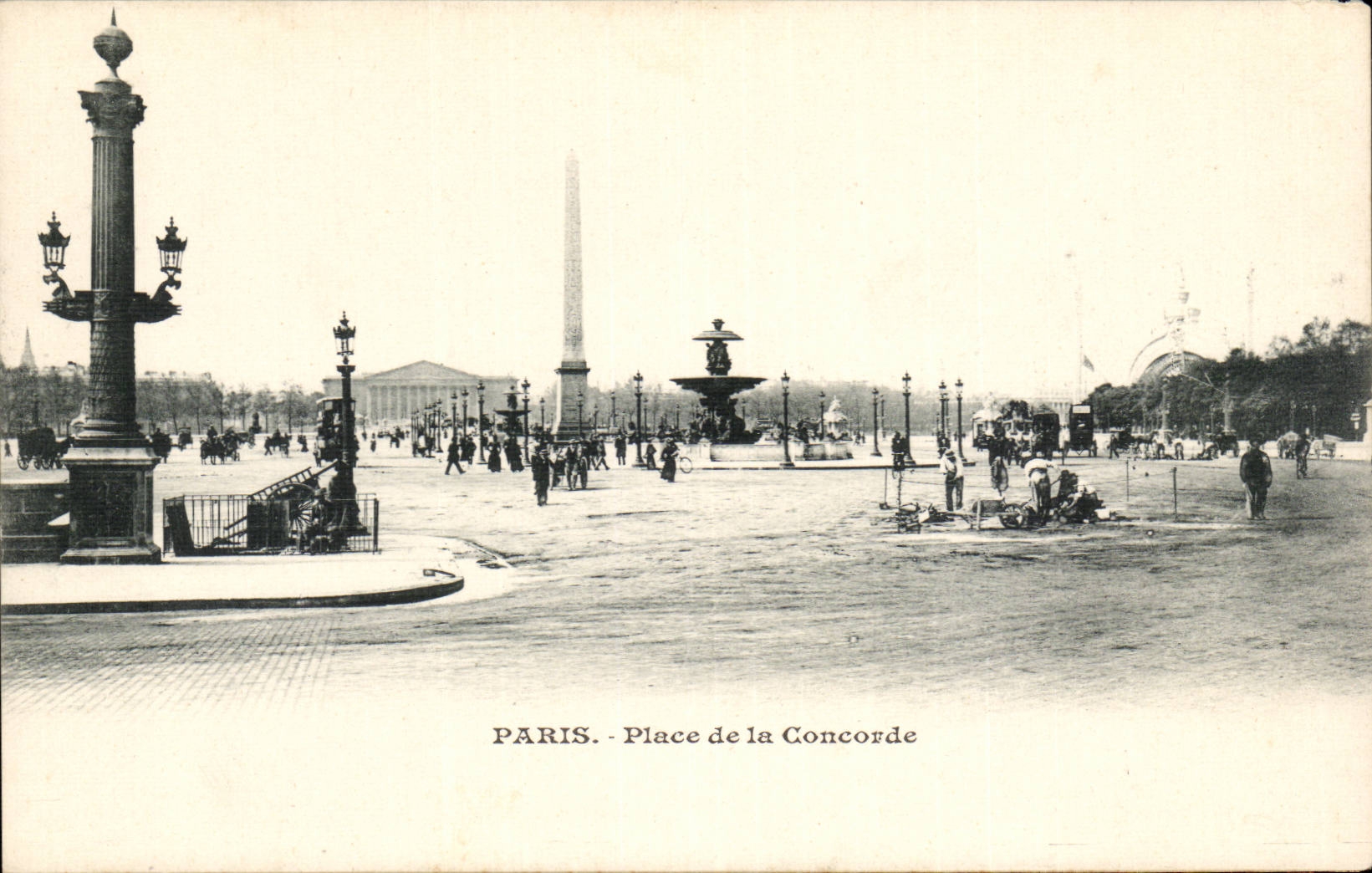 Paris CPA Place de la Concorde