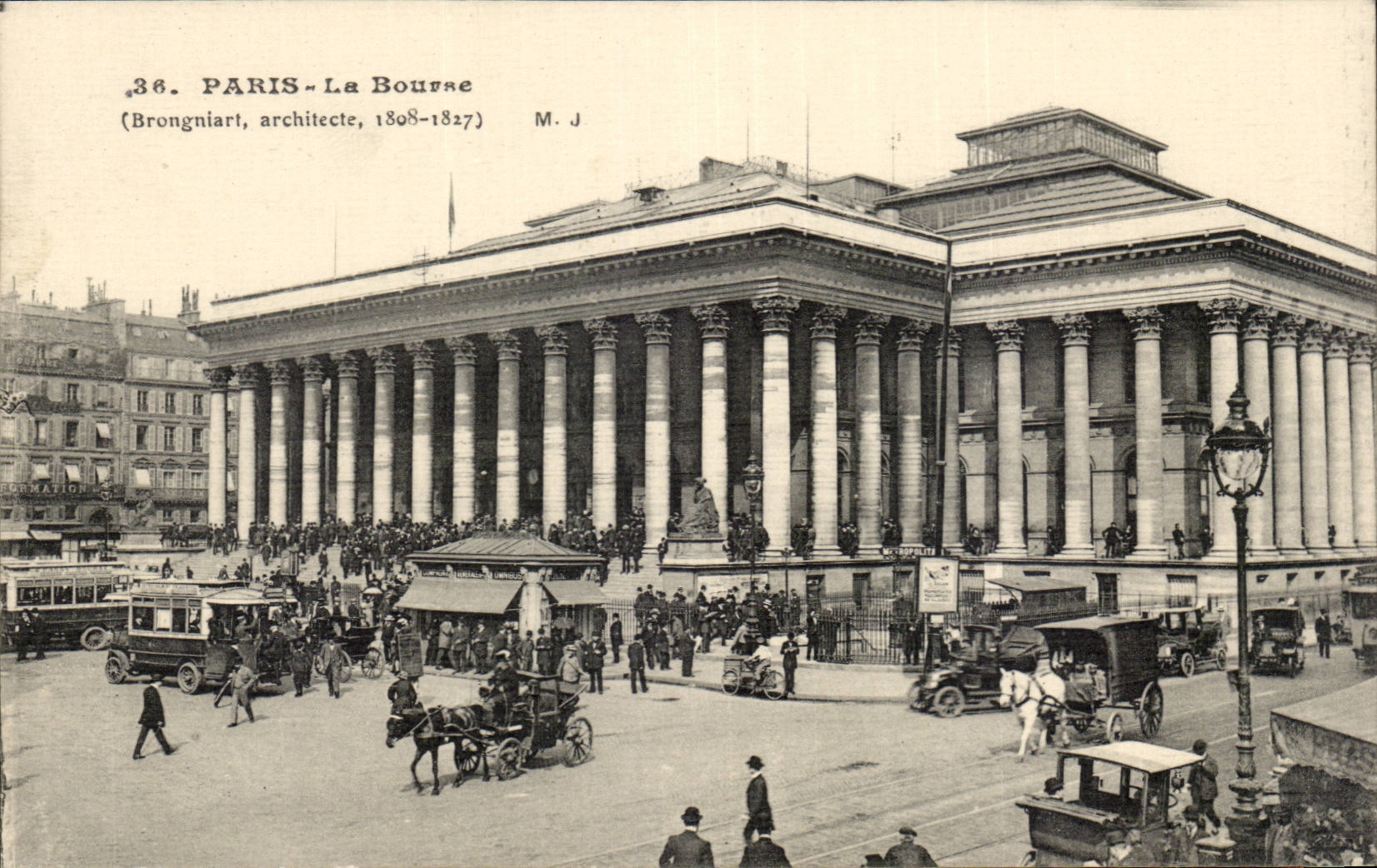 Paris CPA La Bourse 