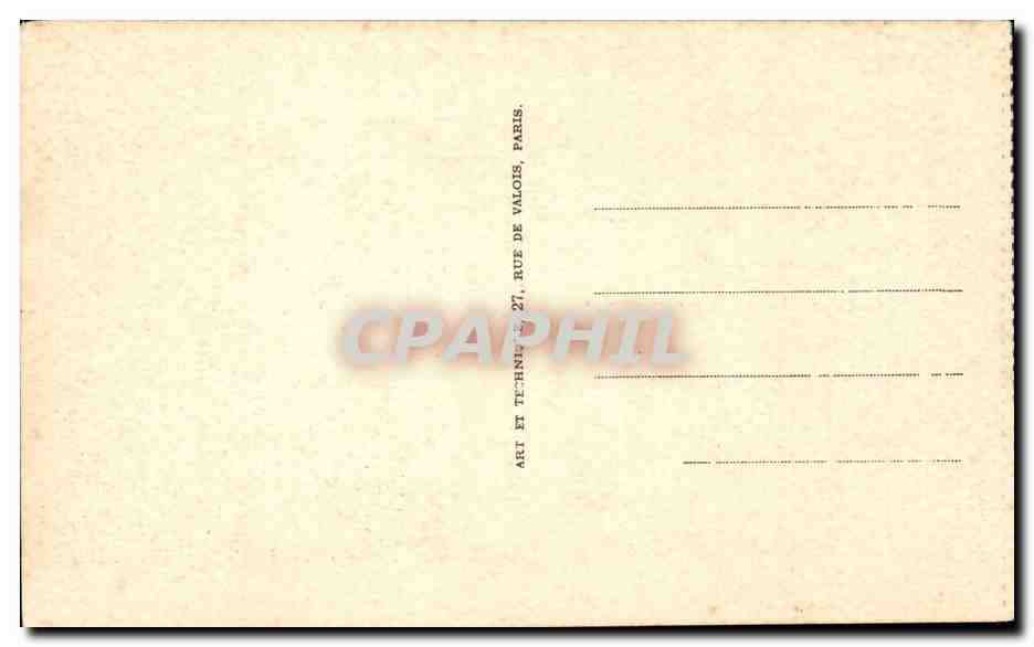 Paris CPA La Bourse  — Rückseite