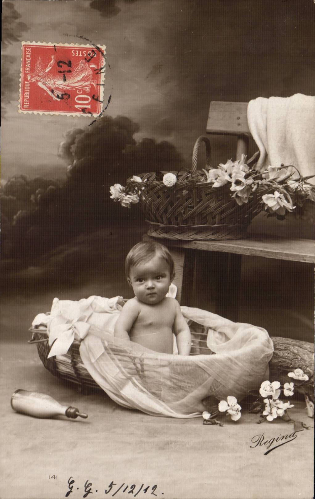 CPA Fantaisie Enfant Bebe