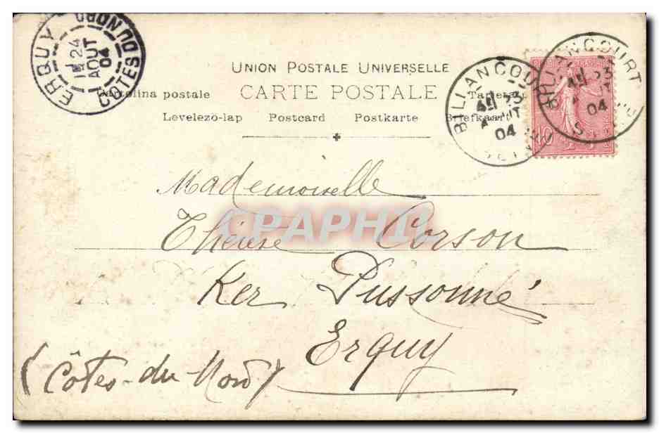 CPA Fantaisie Femme printemps Spring MAbel Lowe — Verso