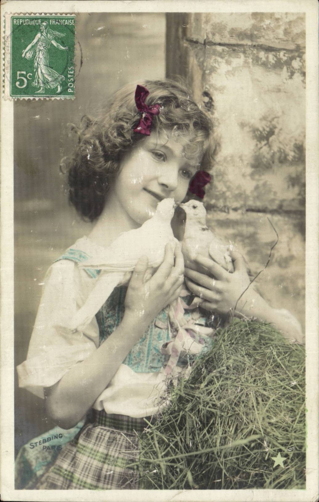 CPA Fantaisie Enfant Colombes