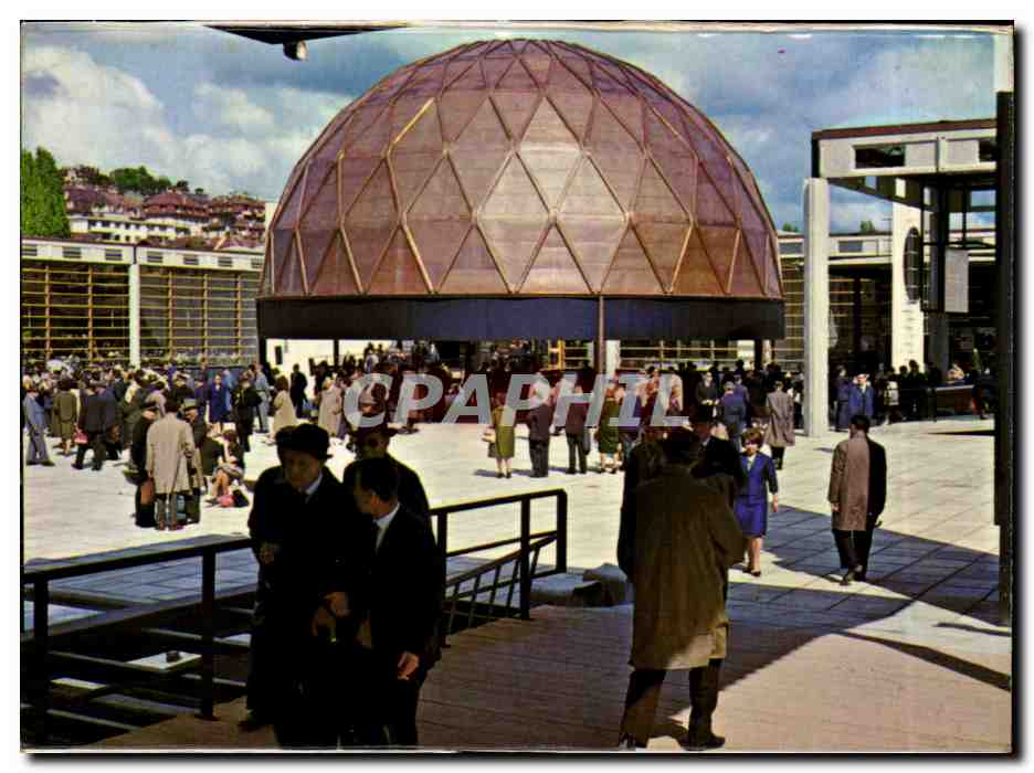CPM Exposition nationale suisse Lausanne 1964 Vue de la partie generale du secteur des transports et communications