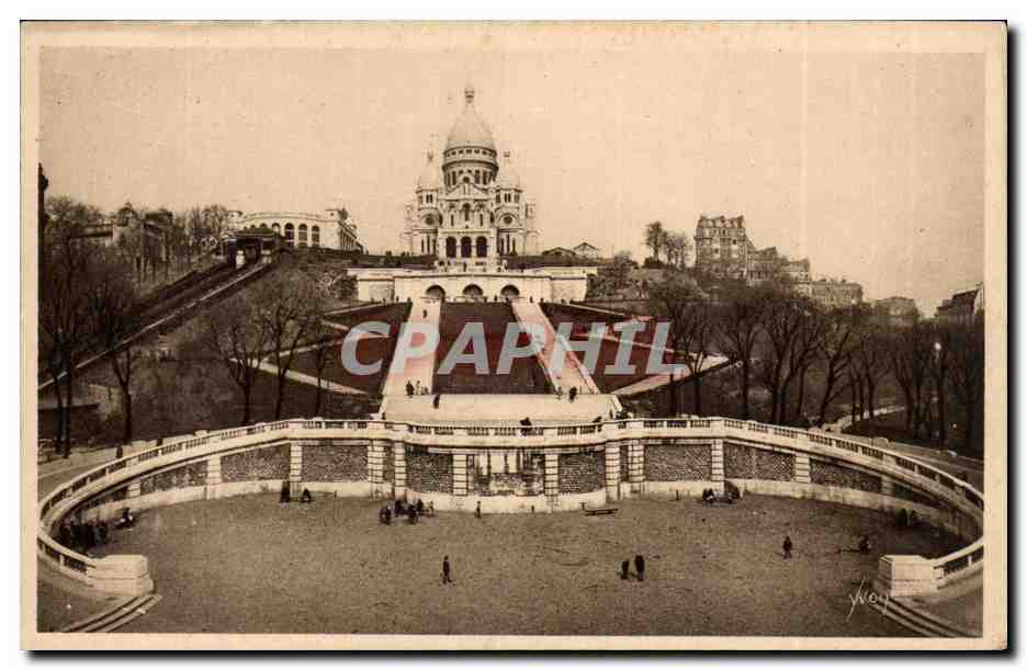 Paris CPA SAcre Coeur montmartre