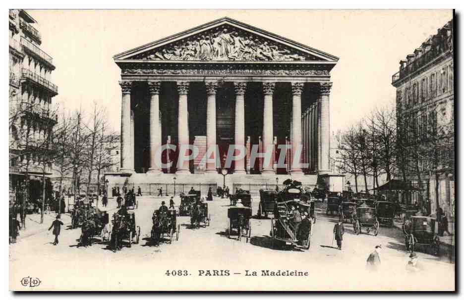 Paris CPA La Madeleine