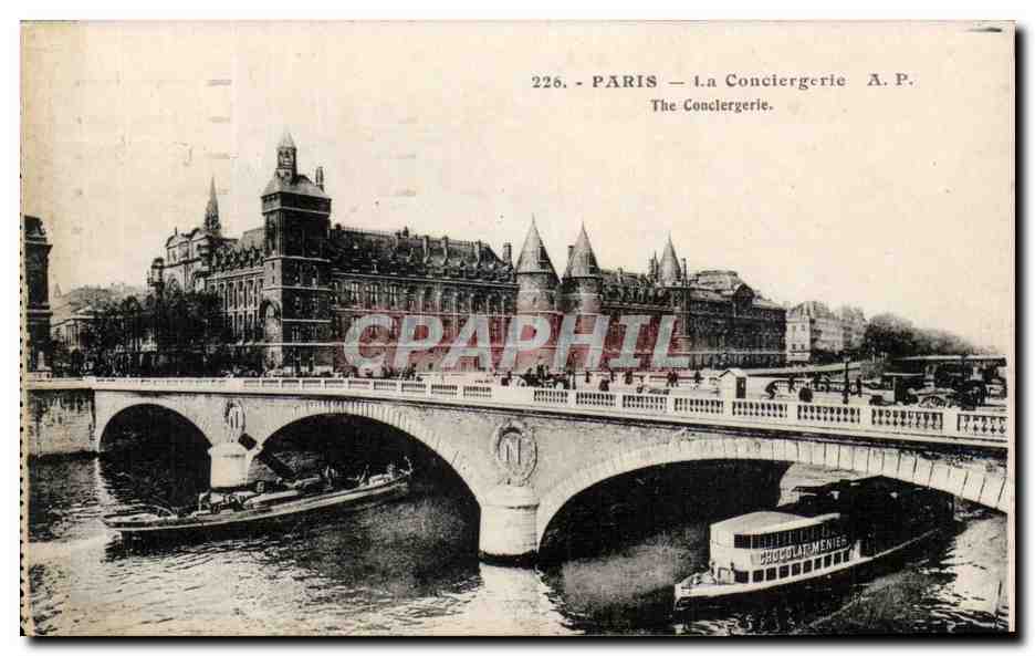 Paris CPA La Conciergerie