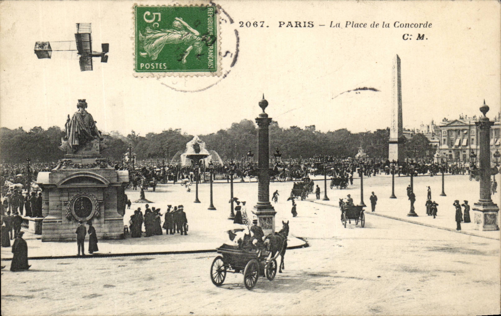 Paris – La Place de la Concorde — C: M. — éditeur C: M.