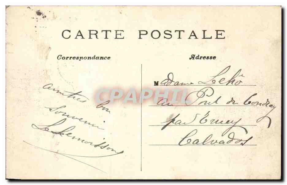 Paris – La Place de la Concorde — C: M. — éditeur C: M. — Rückseite