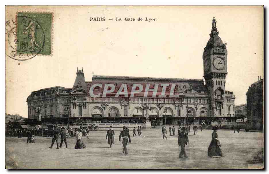 Paris CPA Gare de Lyon