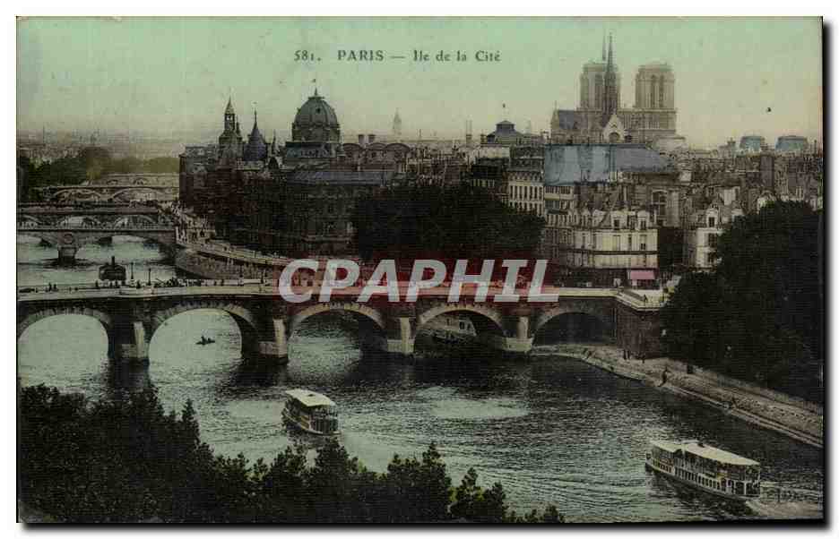 Paris CPA Ile de la Cite