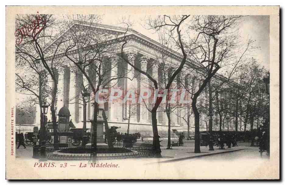 Paris CPA La Madeleine
