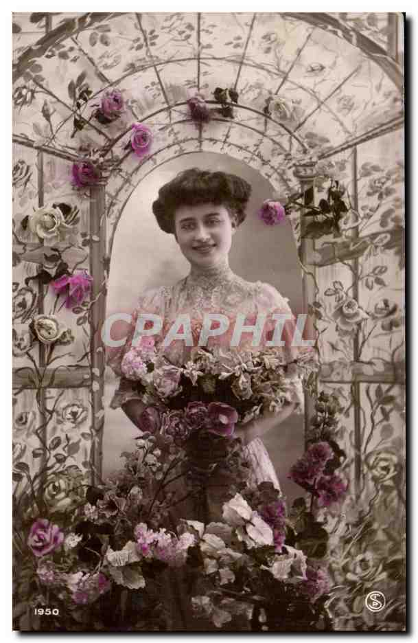 CPA Fantaisie Femme