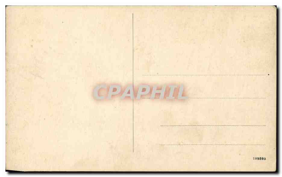 CPA Fantaisie Femme — Verso