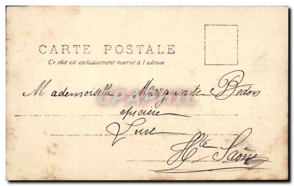 CPA Fantaisie Enfants Ange Angel — Rückseite