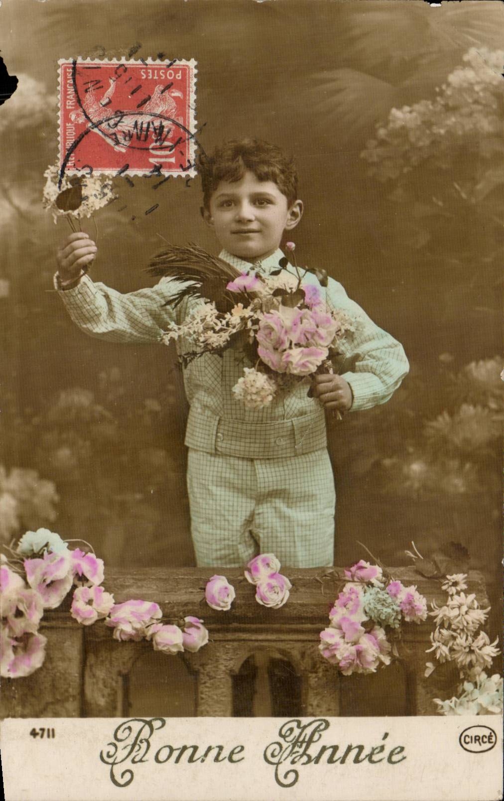CPA Fantaisie Enfant Garcon