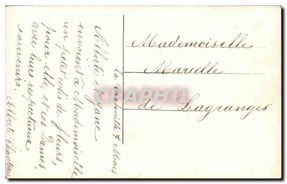 CPA Fantaisie Enfant  — Rückseite