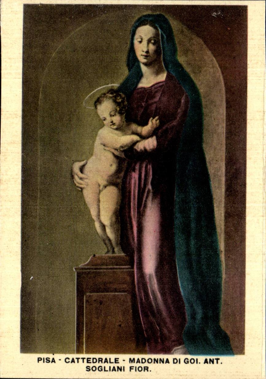 CPSM Italie Italia Pisa Cattedrale Madonna di Goi Ant Sogliani
