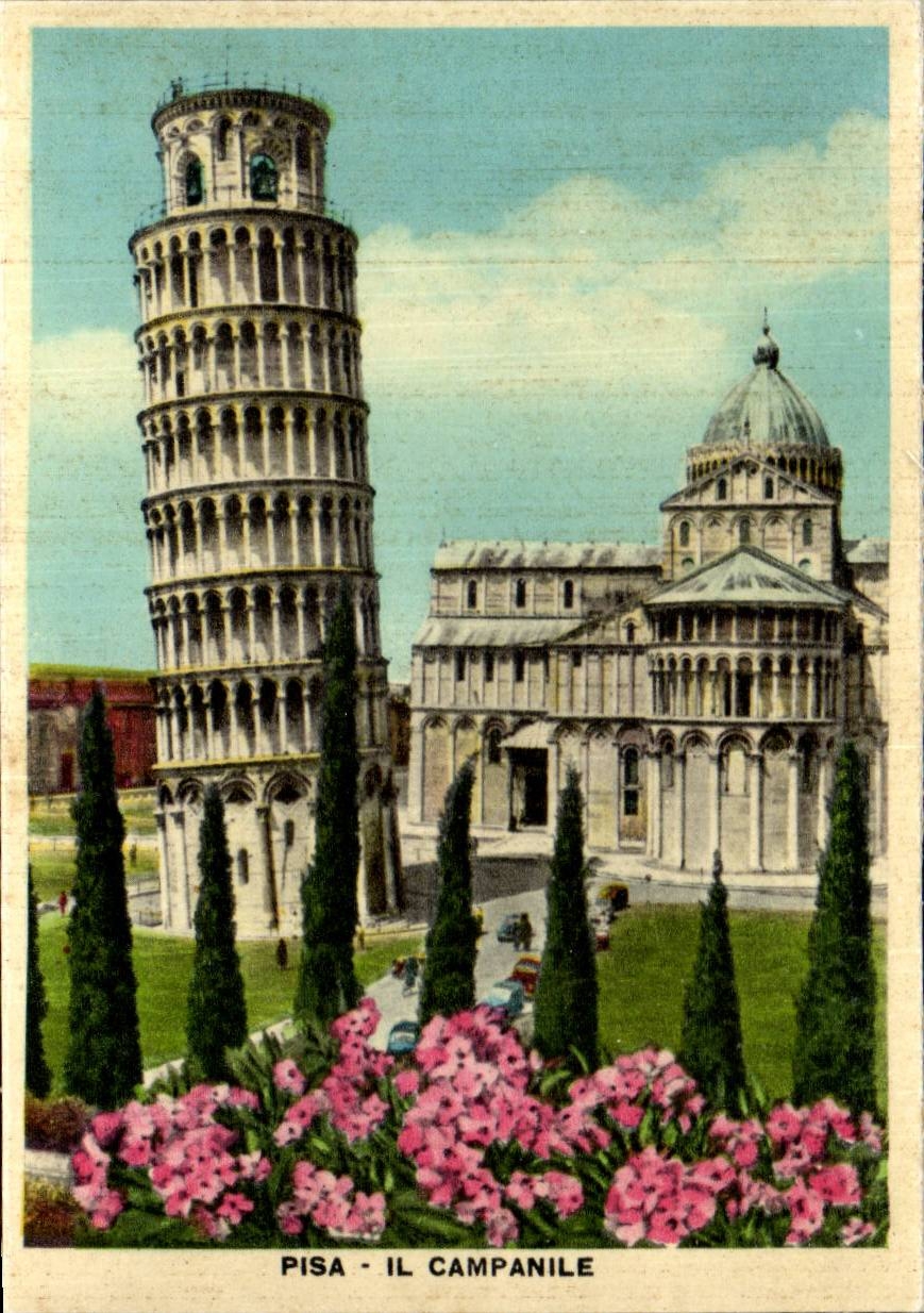 CPSM Italie Italia Pisa Il CAmpanile