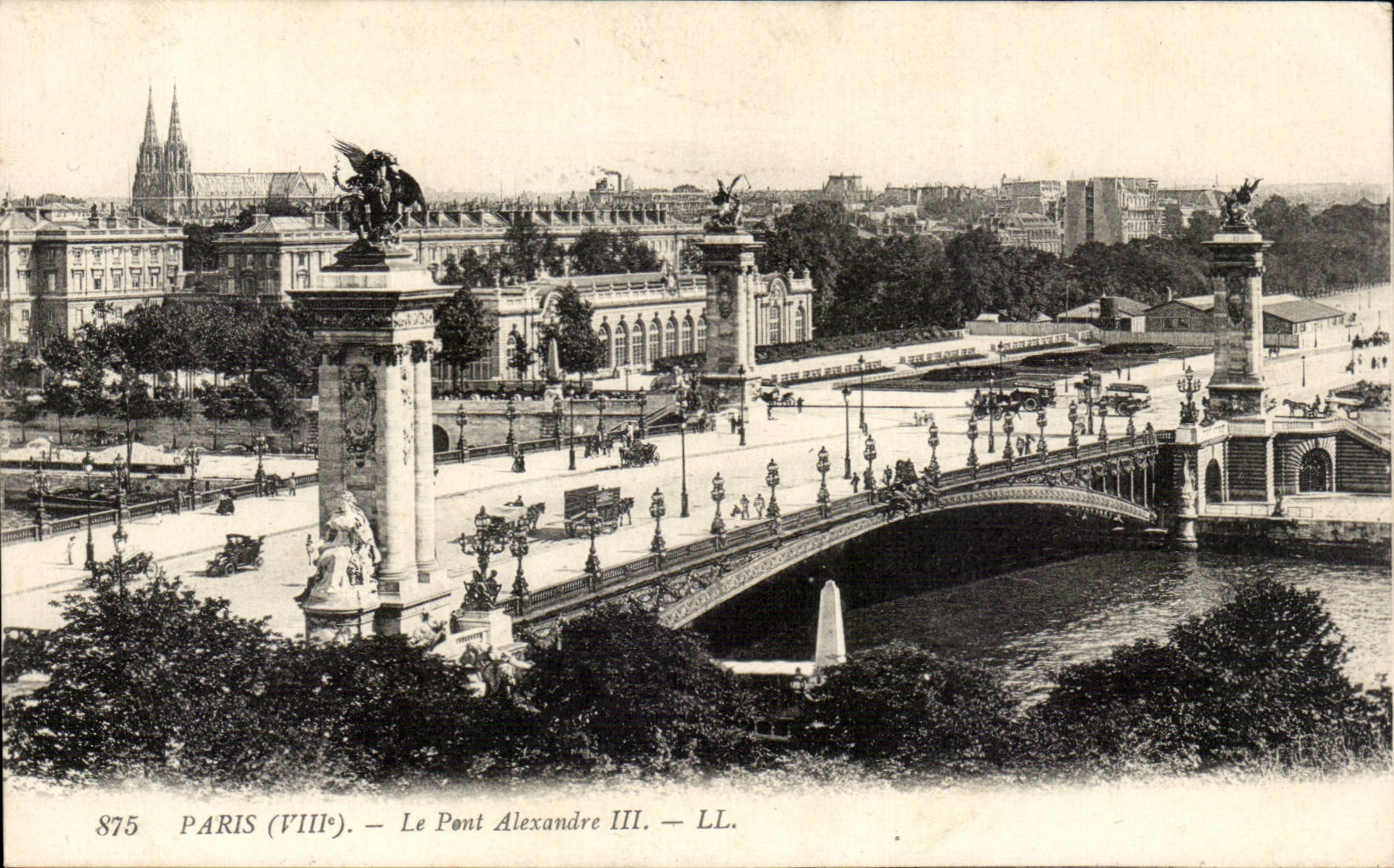 Paris CPA Pont Alexandre III