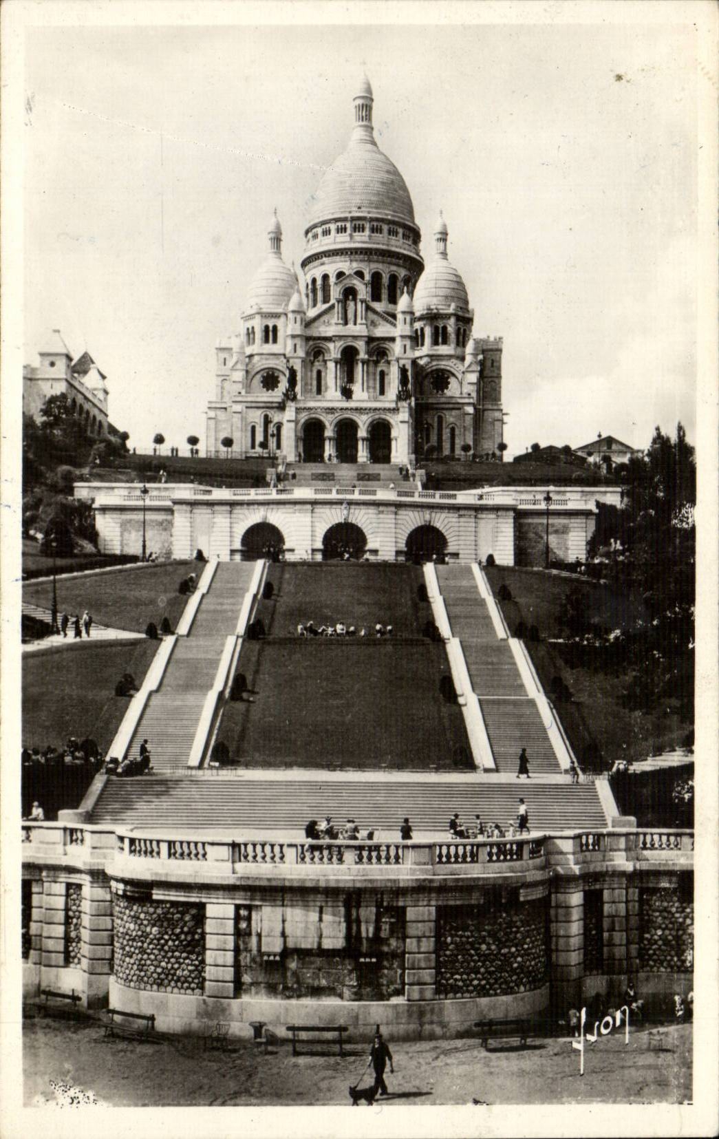 Paris CPA Funiculaire de Montmartre Sacre coeur